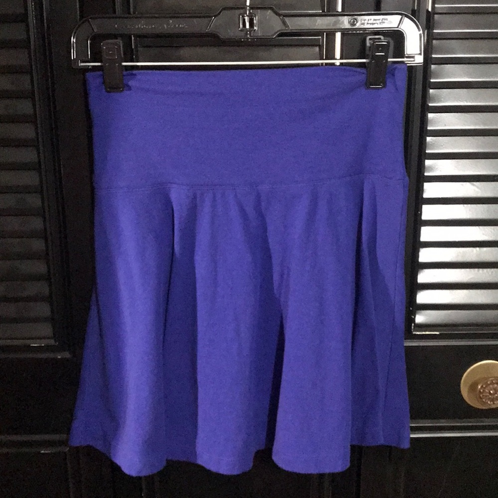 Blue skirt